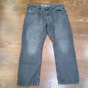 Route 66 Premium slim straight men's black jeans sz.38×30